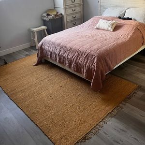 Jenni Kayne farmhouse Jute Rug, 5 x 8, new